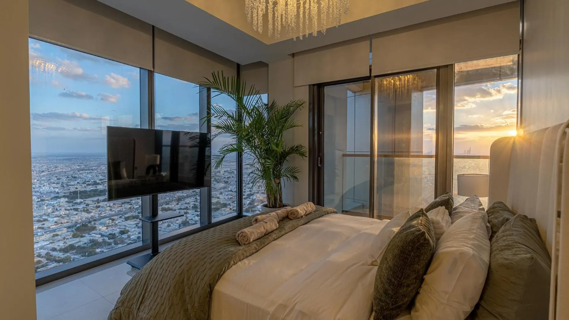 公寓 Stunning 3Br W Panoramic Views In Aykon City 迪拜